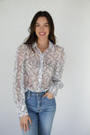 TH11 HORSESHOE WHITE BLOUSE