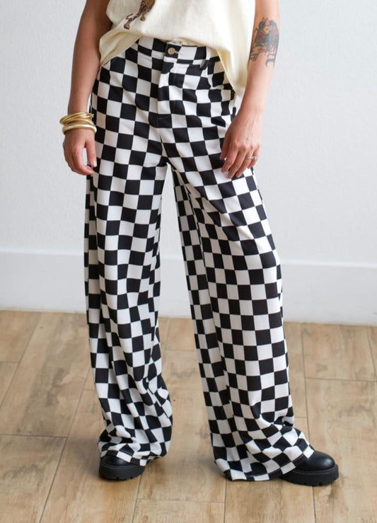 CHECKER TROUSER PANT