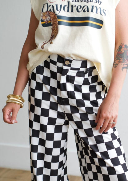 CHECKER TROUSER PANT