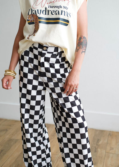 CHECKER TROUSER PANT