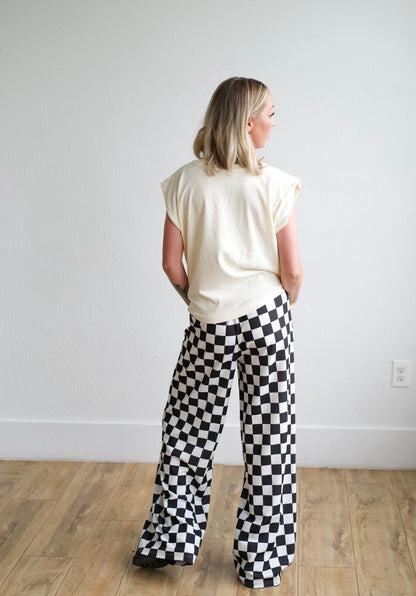 CHECKER TROUSER PANT