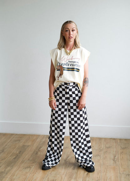 CHECKER TROUSER PANT