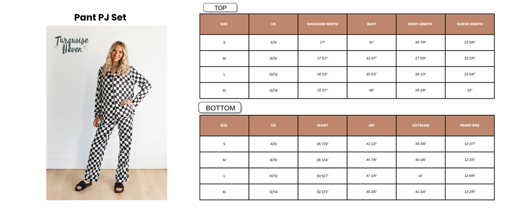 BLACK CHECKERED PJ SET