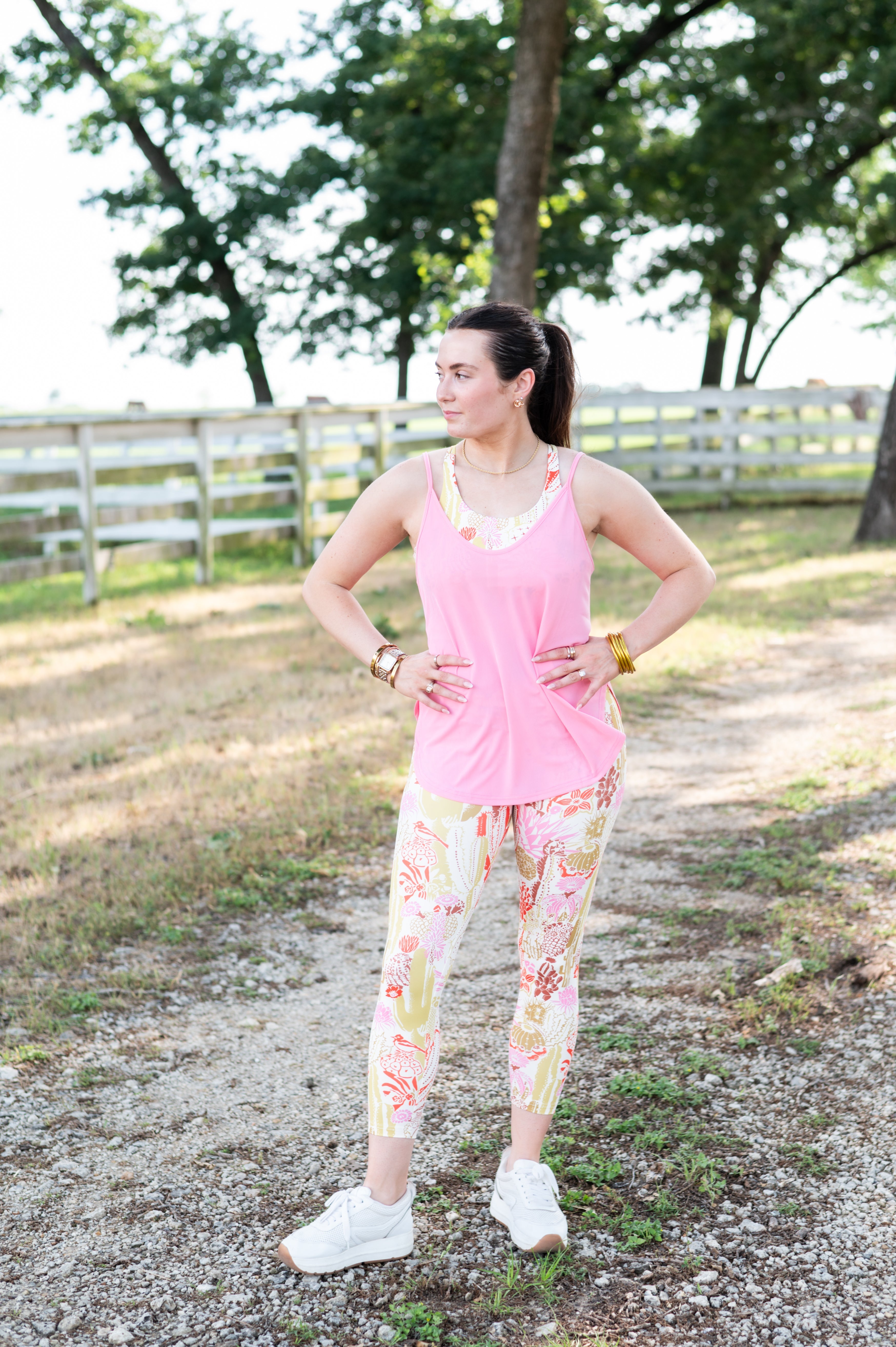 Flowy Pink Tank