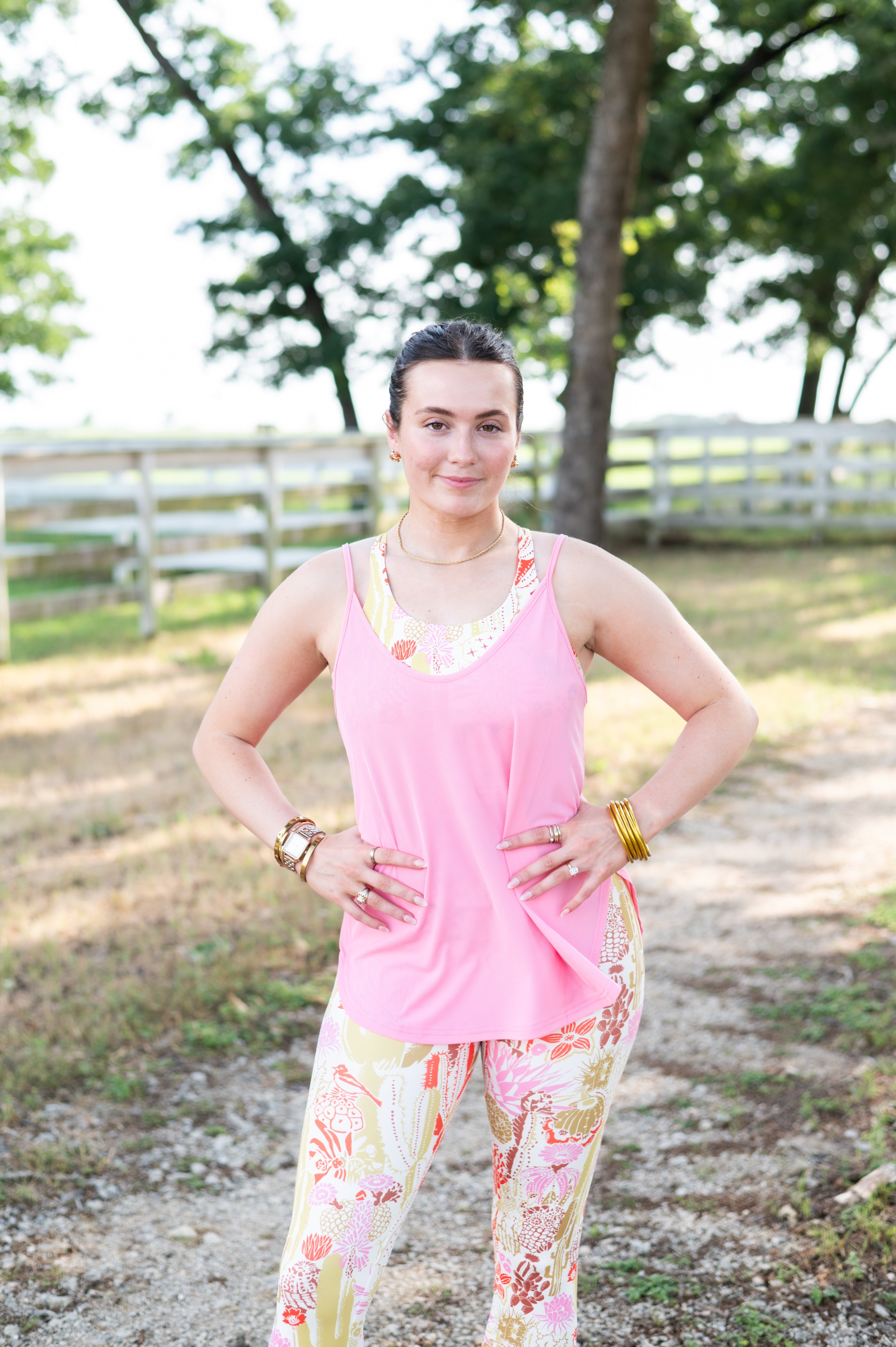 Flowy Pink Tank