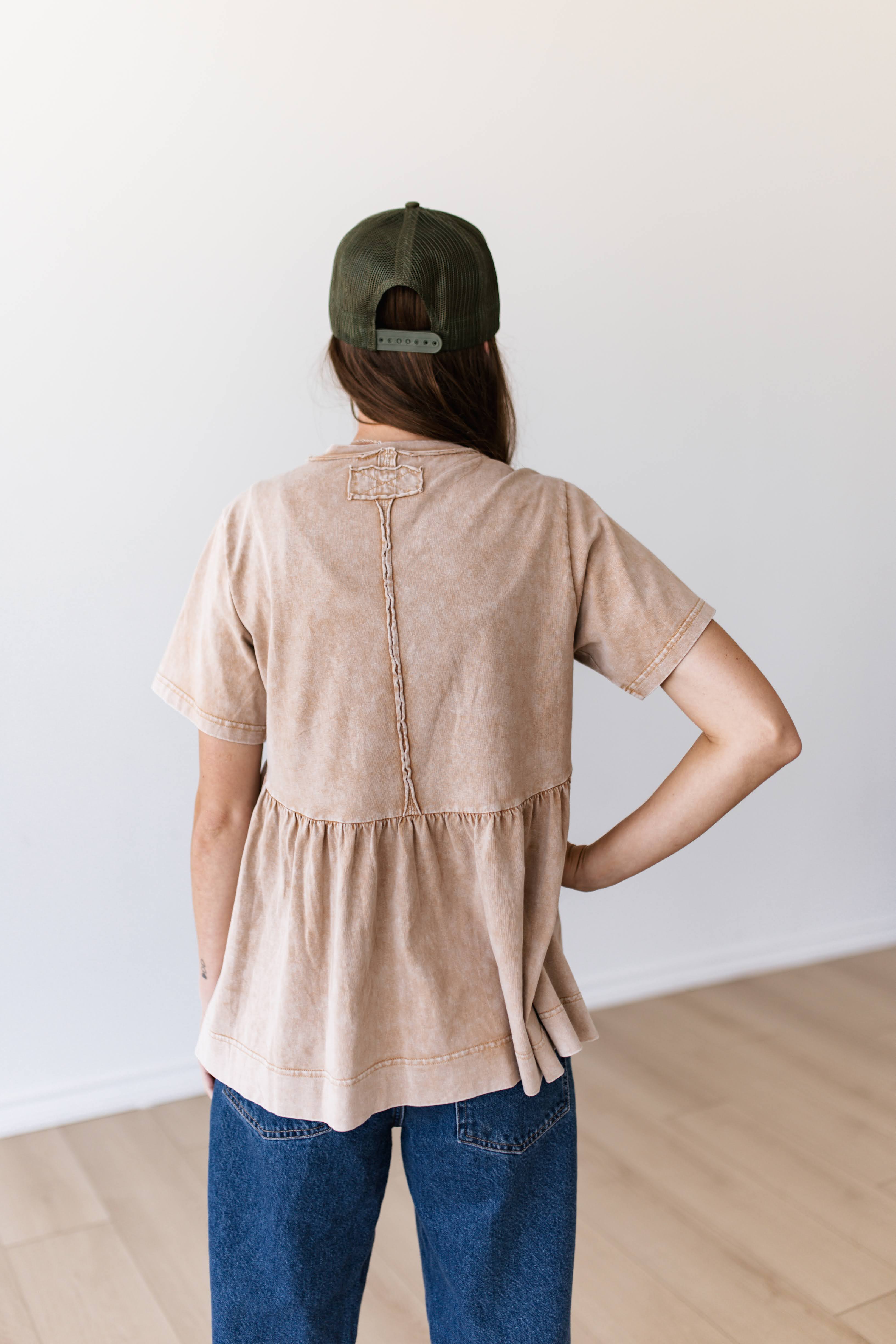 Olive Bucking Horse Trucker Hat