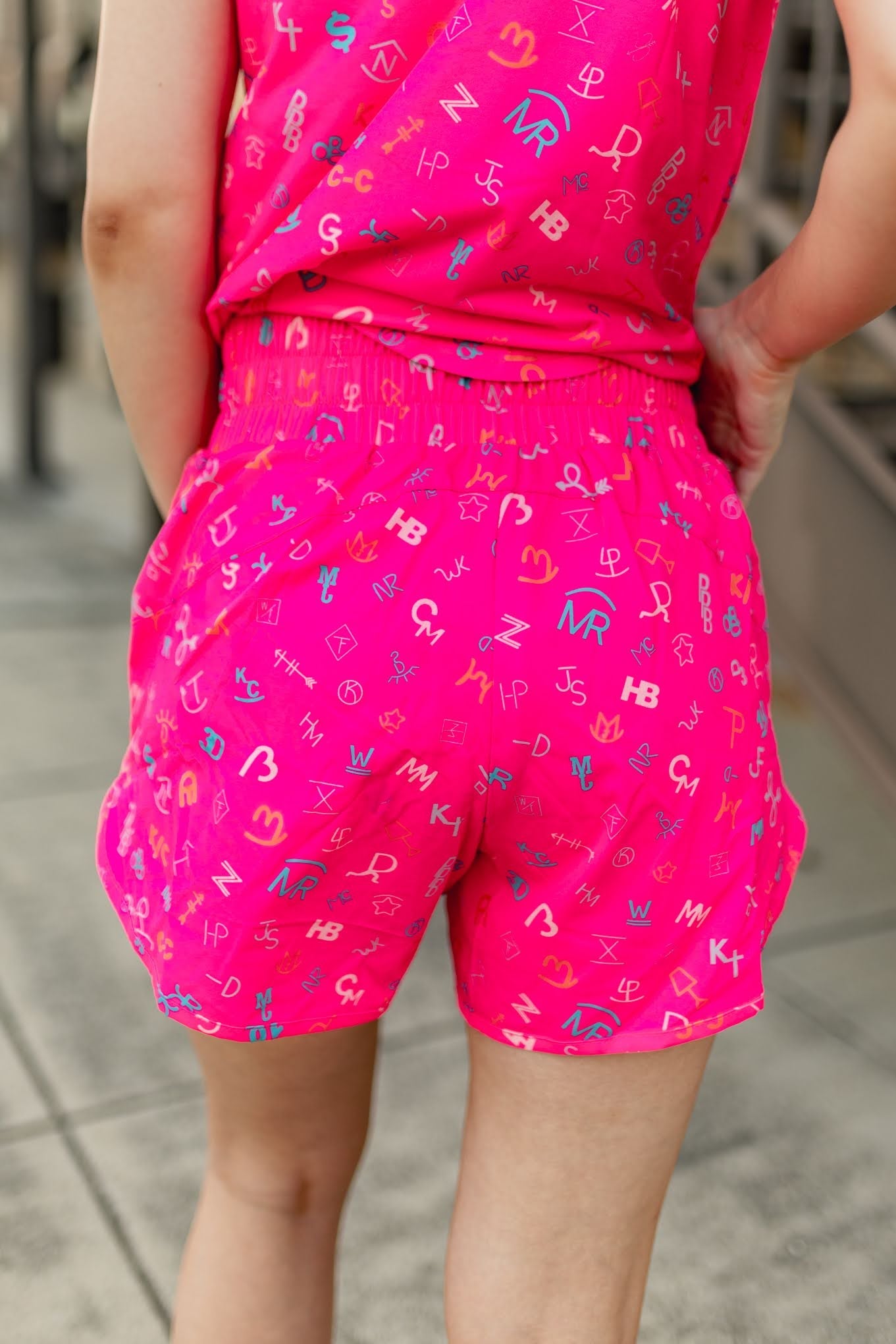 Pink Brand Shorts