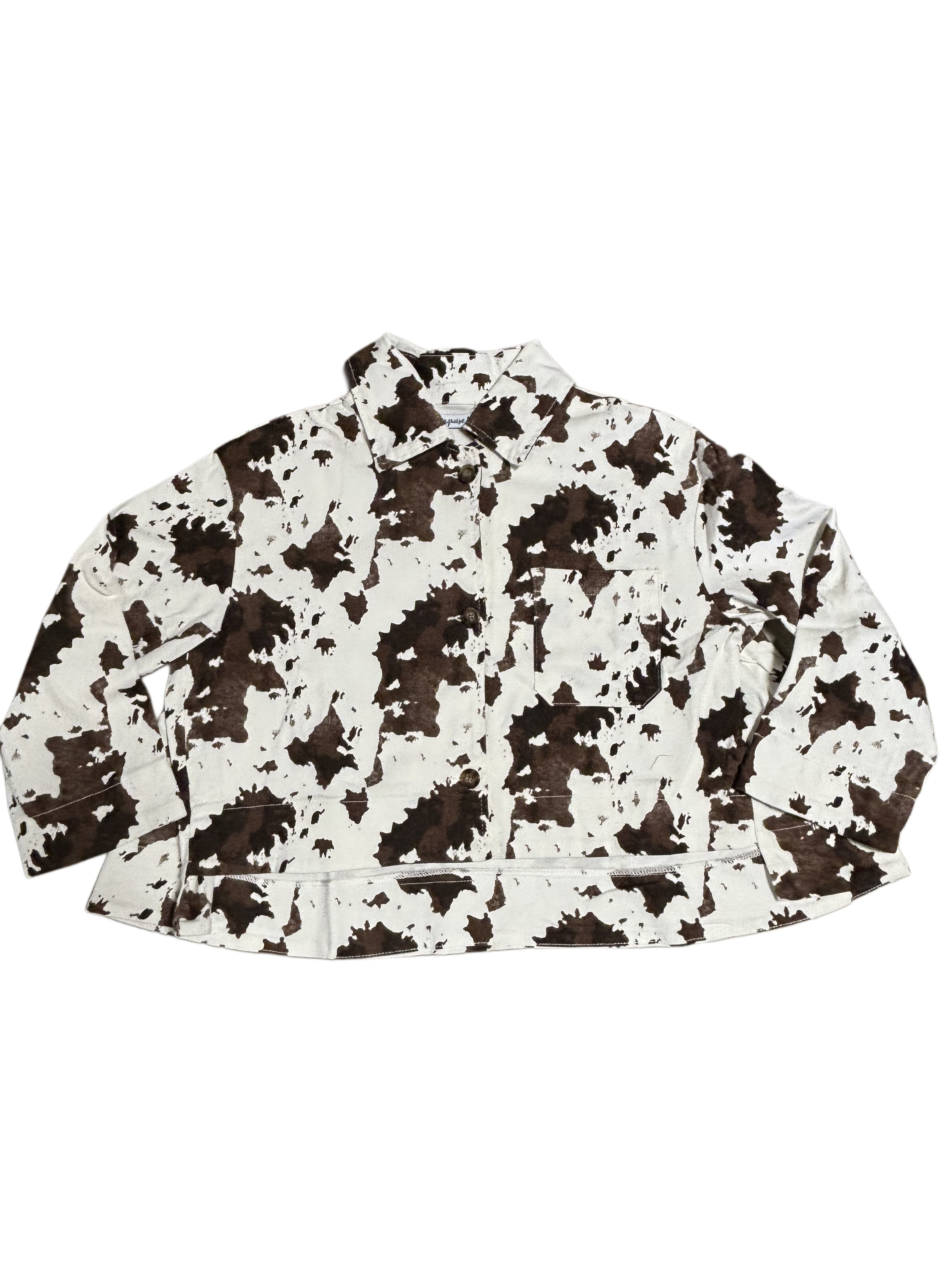 COW PRINT JACKET