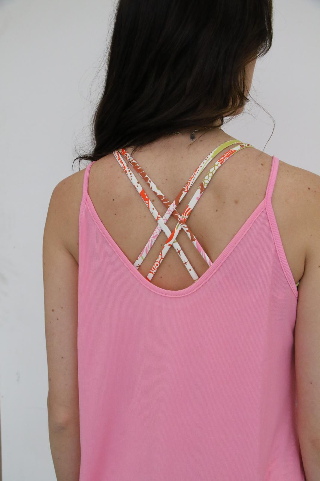 Flowy Pink Tank