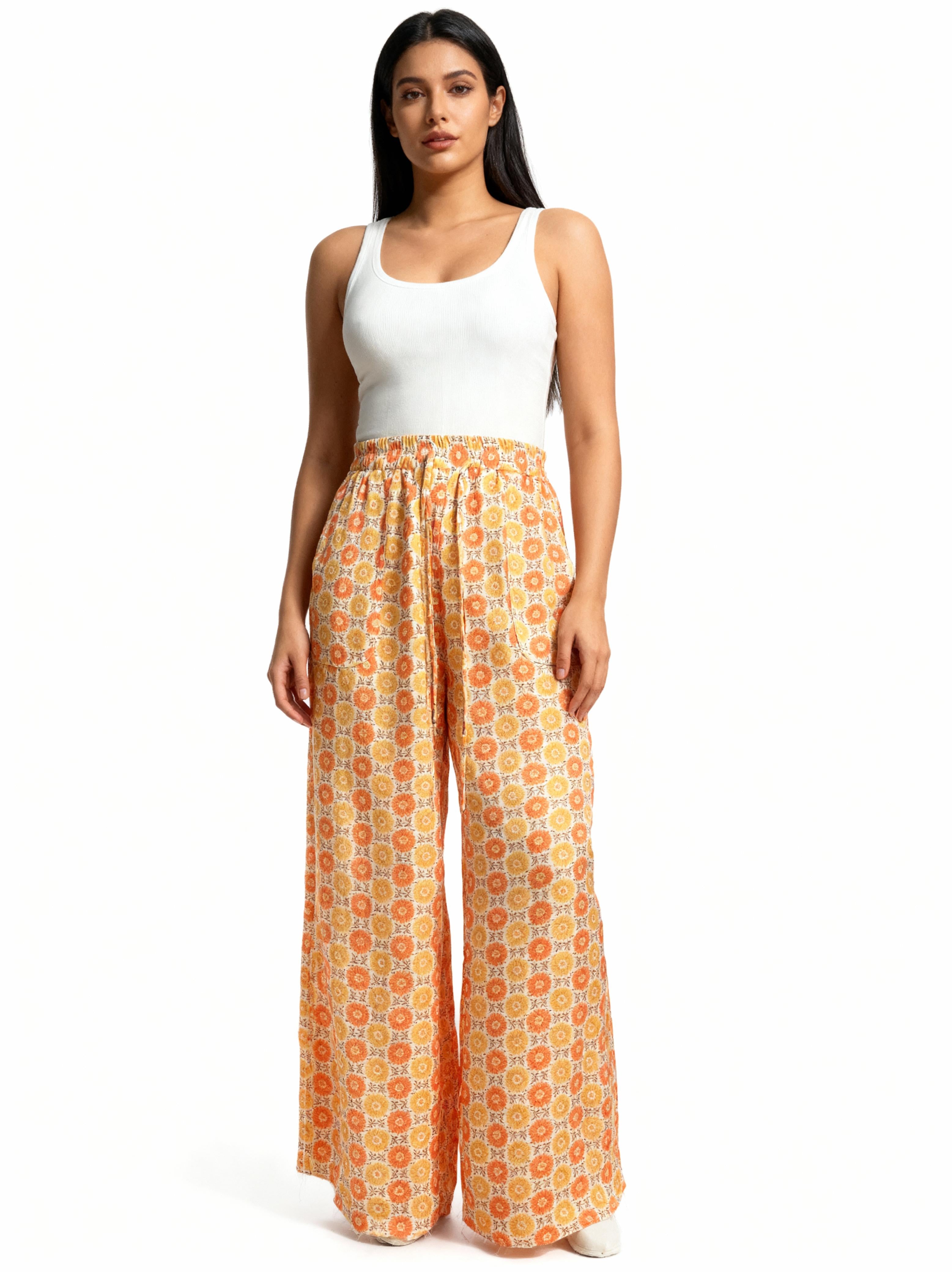 GOLDEN HOUR SATIN PANT