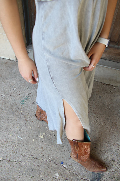 53230 MINERAL WASH SKIRT/DRESS