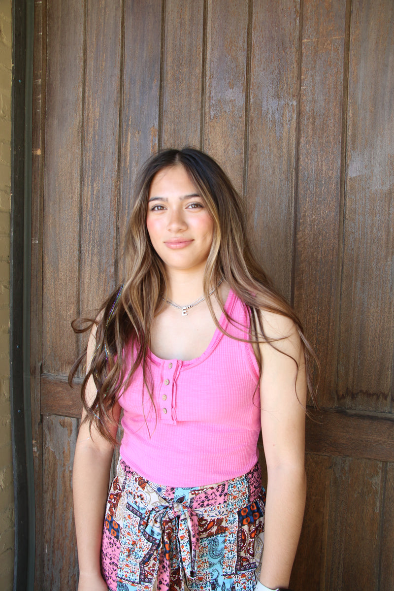 52013 PINK TANK TOP