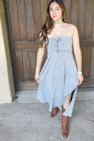 53230 MINERAL WASH SKIRT/DRESS