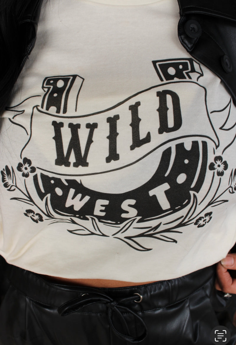 1311  WILD WEST GRAPHIC TEE