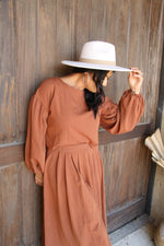 10103 BROWN SKIRT