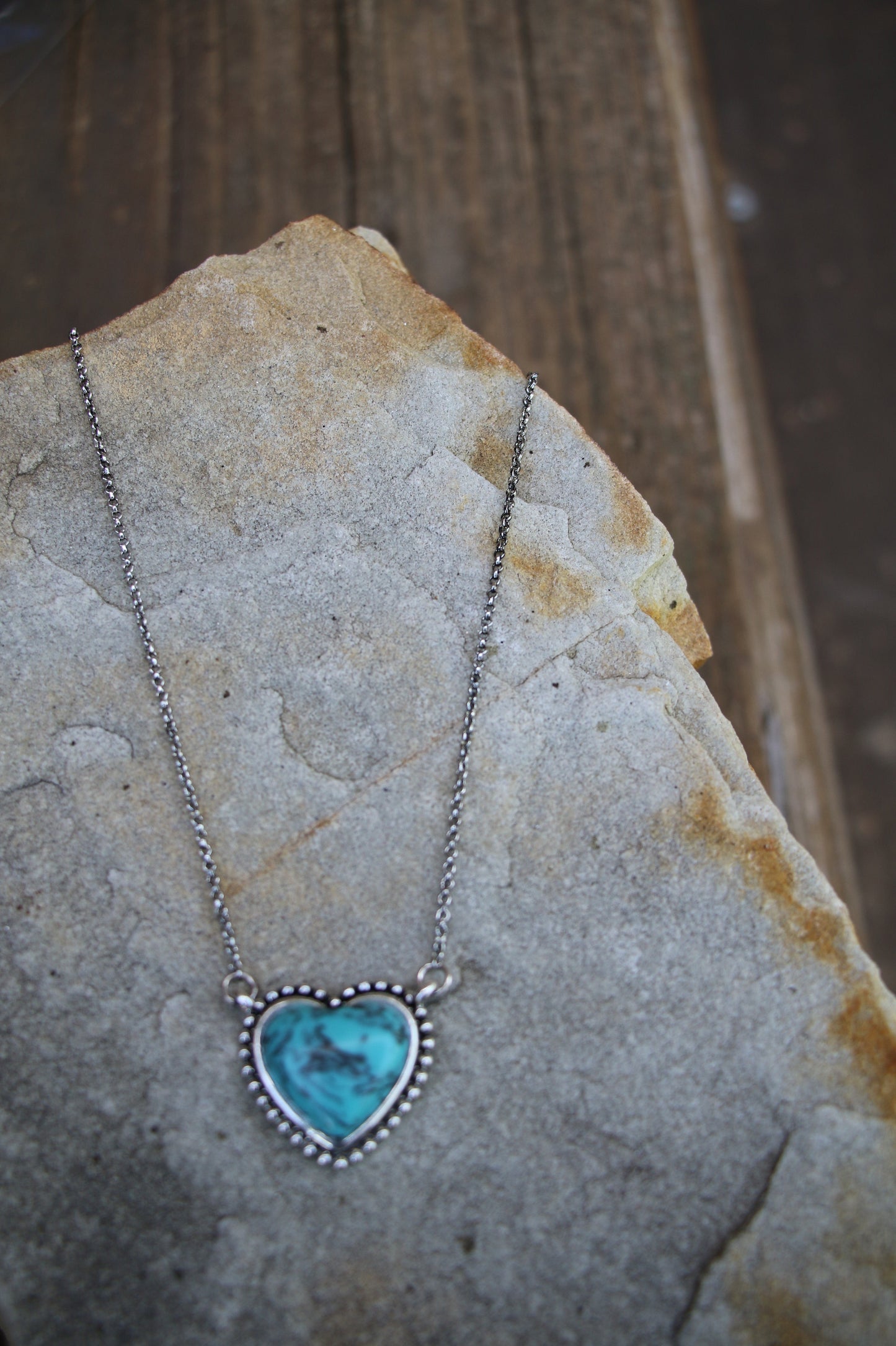 0417 HEART CHARM NECKLACE