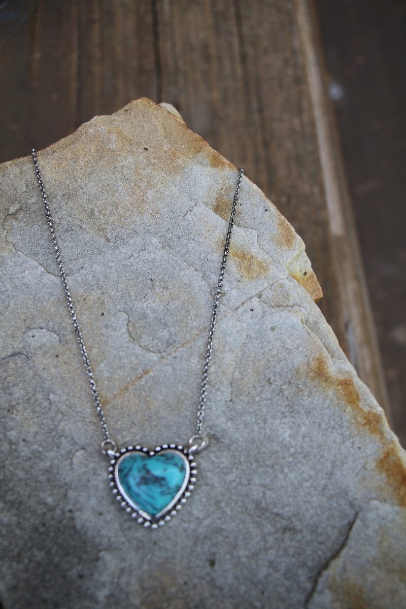 0417 HEART CHARM NECKLACE